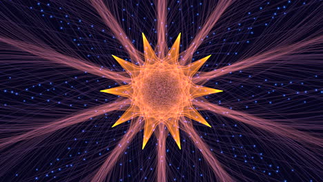 dynamic starburst a radiant representation of energy and brightness