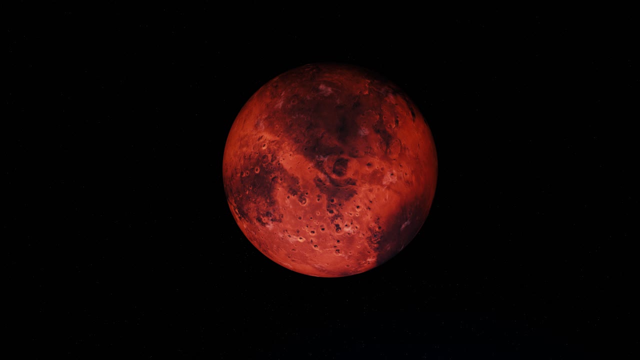 Mars Planet in Space