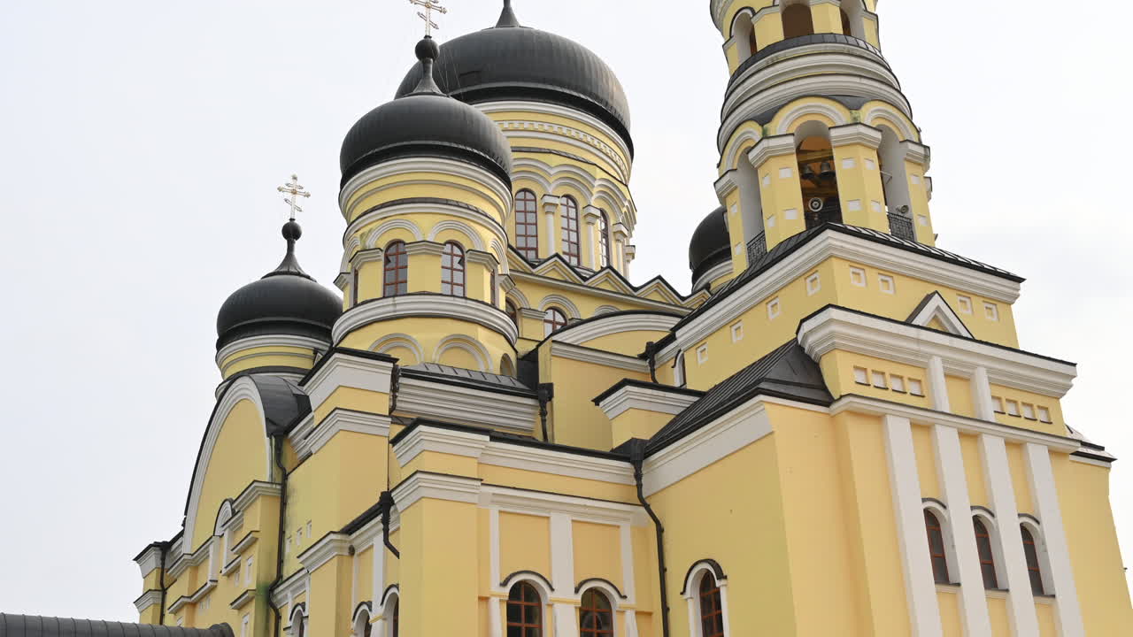 Hancu monastery church in Moldova