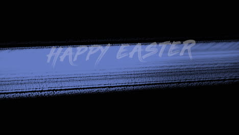 Happy-Easter-with-blue-brush-on-fashion-black-gradient