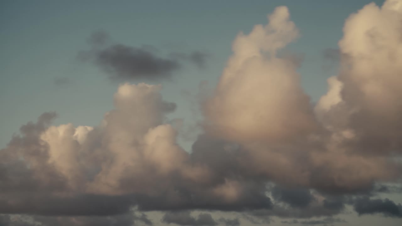 Time lapse of clouds moving across the sky
