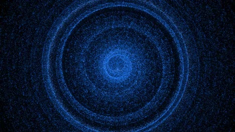 patrón de forma de punto de color azul animación gráficos de movimiento