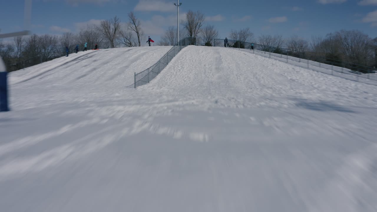 4k invierno ciudad industrial puente carretera parque seq 001-005