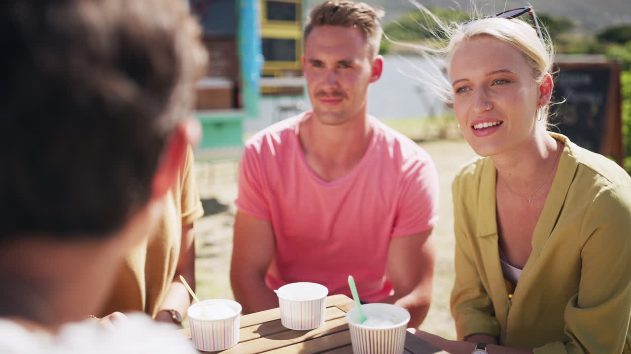 아이스크림과 즐거운 대화