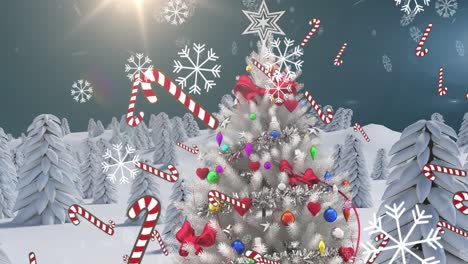 Animation-of-christmas-tree