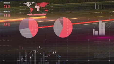 Financial-data-processing-against-night-city-traffic