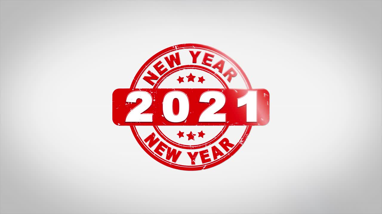 New Year 2021 Stamp Design