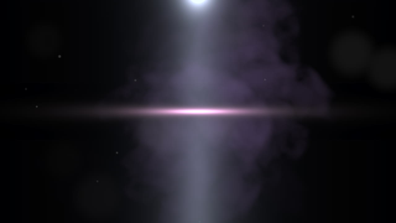 은하계에서 패션 빛과 신비로운 안개