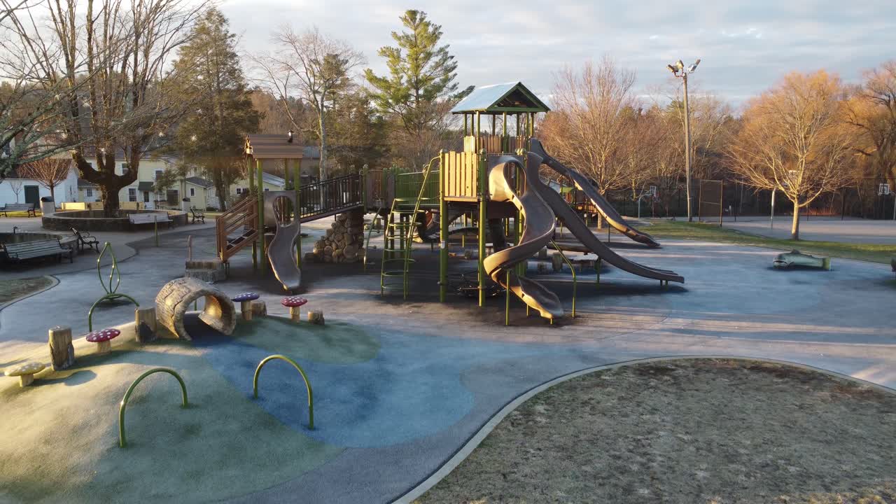 blowing rock park en invierno antena inversa cerca de boone carolina del norte