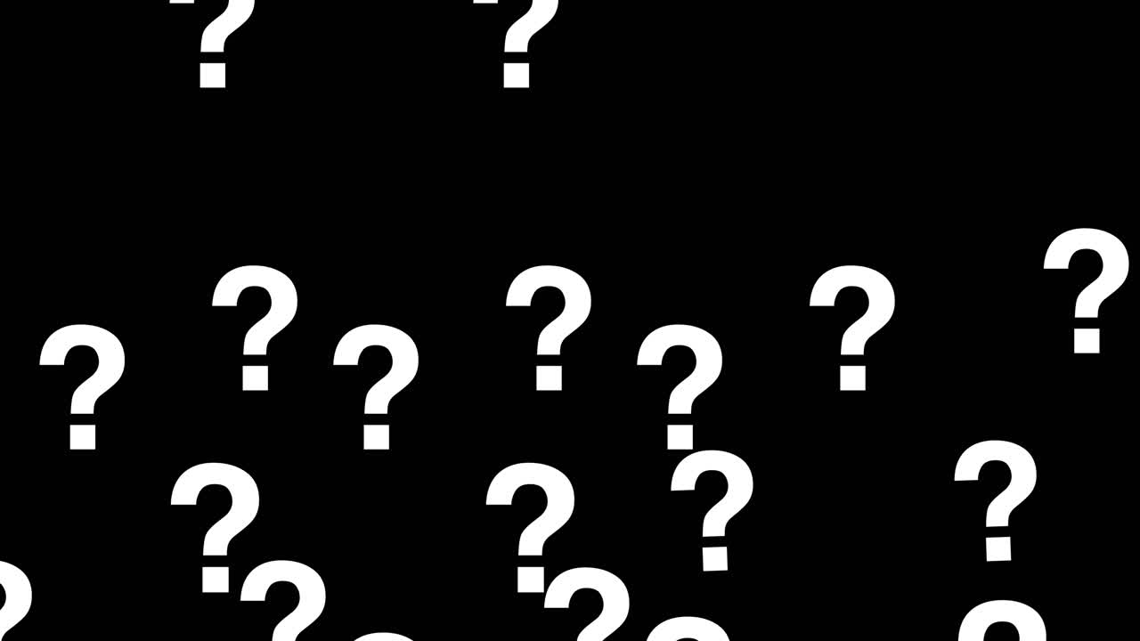 Question Mark Questioning Animated Animation Background
