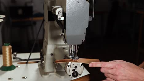 leather repair and sewing
