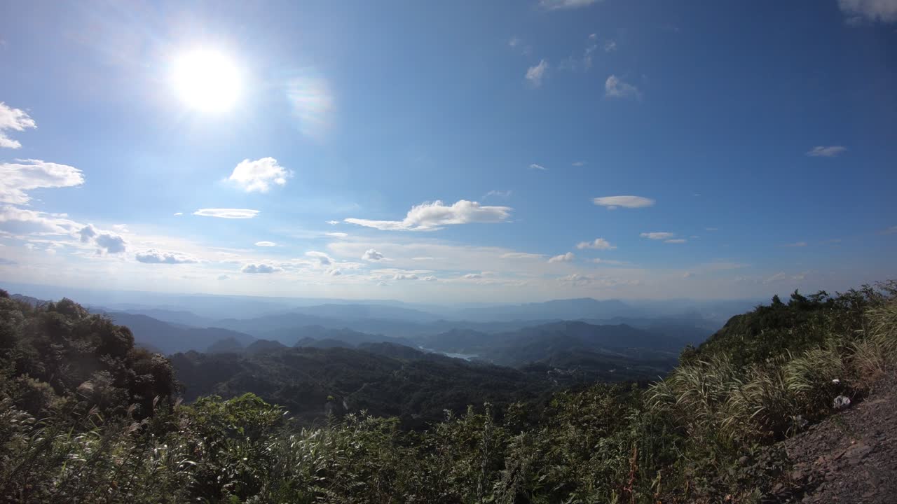 Stunning Mountain Landscape with Sunny Sky