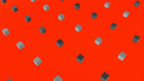 3D-grey-squares-in-red-background