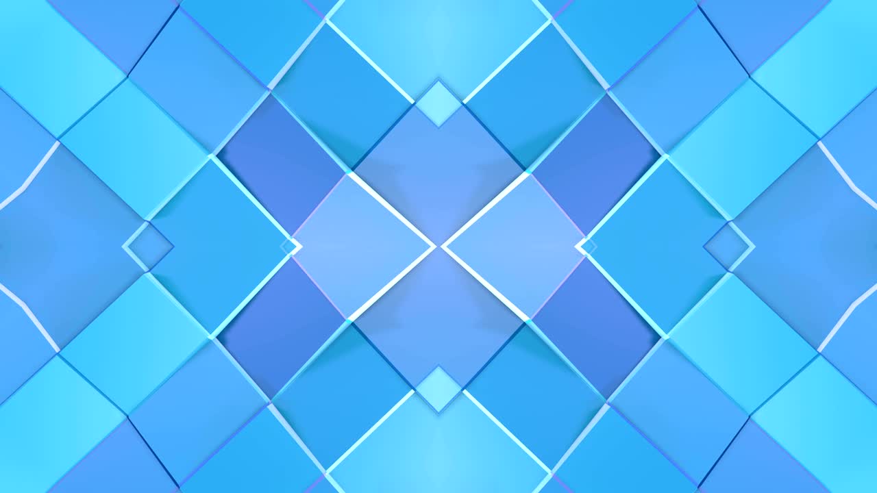 추상적인 간단한 3d 배경은 파란색 보라색 그라디언트 색상, 현대적인 기하학적 배경 또는 칼레도스코프 효과의 수학적 환경으로 낮은 폴리 스타일입니다.