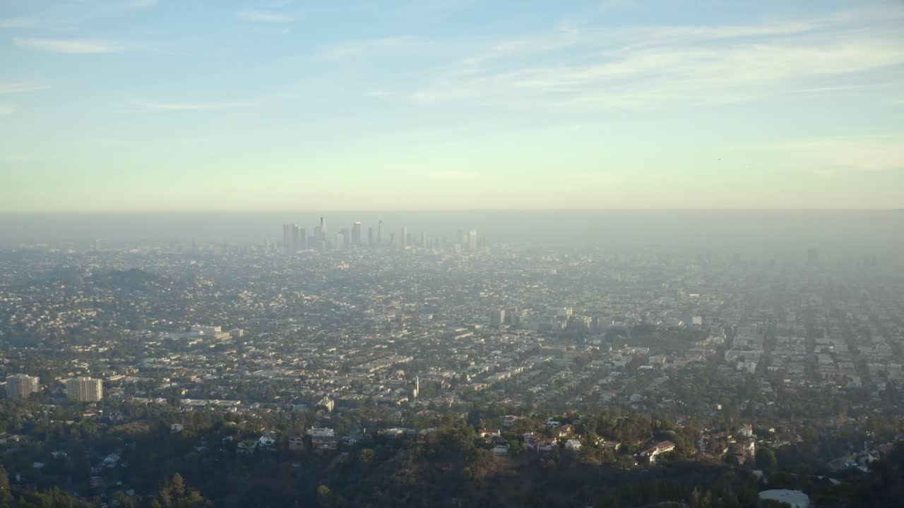 로스앤젤레스의 도시 스카이라인
