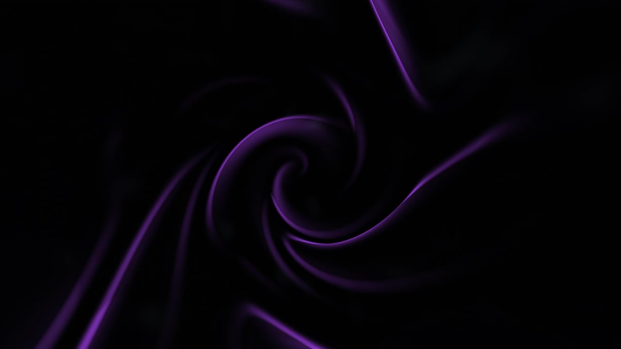 A striking black and purple abstract swirl design, perfect for ...
