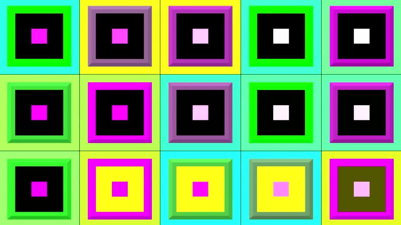 Box colorful lights Motion Background