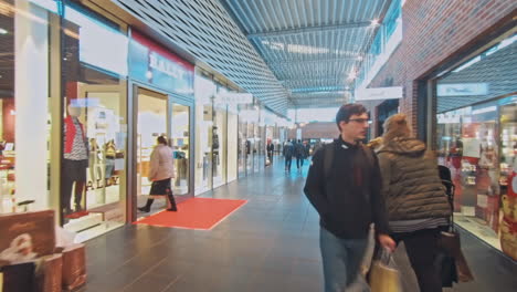 metzingen shopping outlet center in christmas time