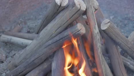 incendio de leña