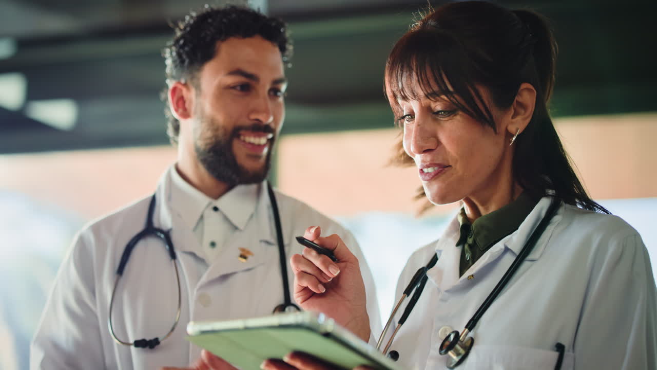 Doctors Discussing Patient Care