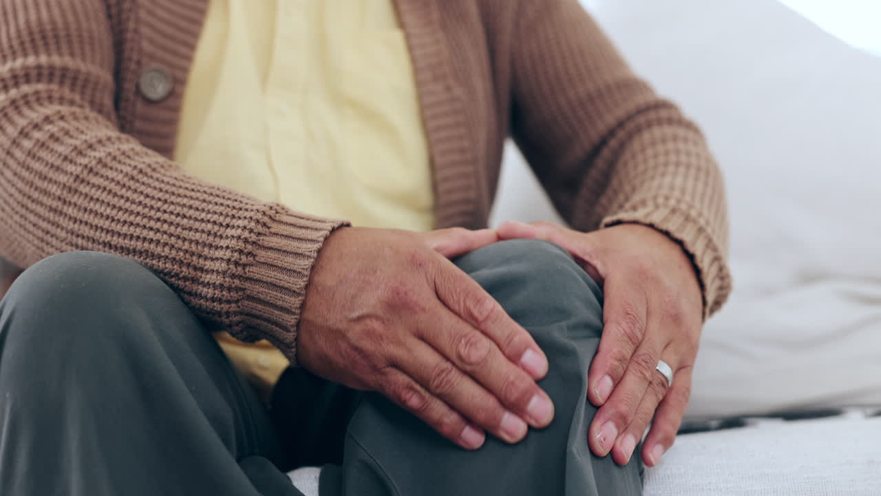 고령자, 남자 그리고 통증에 대한 무 마사지