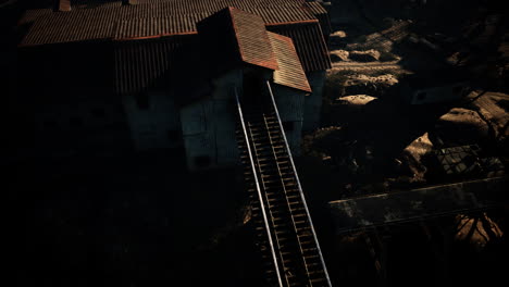 Aerial-view-of-old-abandoned-mine