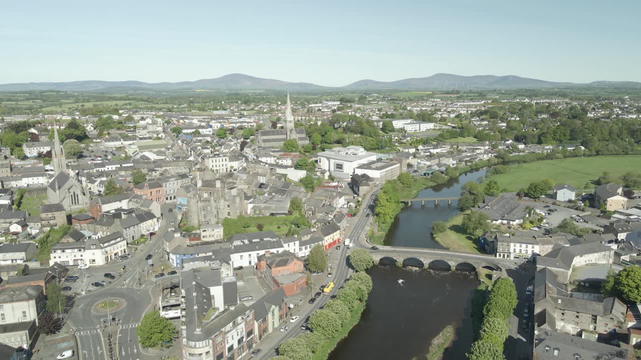 municipio de enniscorthy wexford irlanda aérea