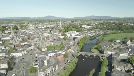 Township-of-Enniscorthy-Wexford-Ireland-aerial