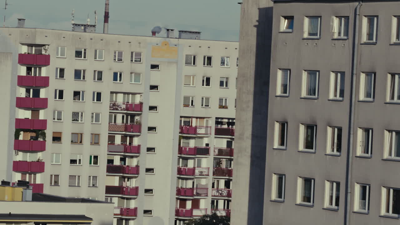 Apartment Buildings in a European City