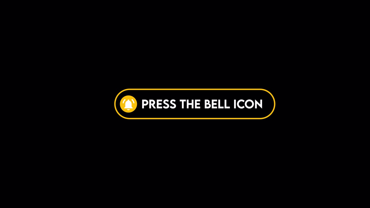 Press the Bell Icon Notification Reminder