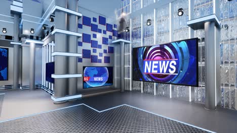 noticias del estudio de televisión virtual 3d