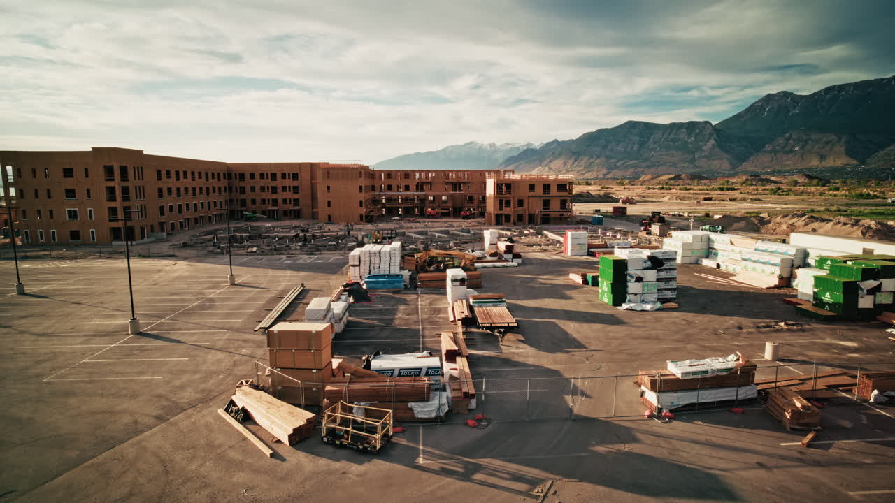 Construction Site of Multi-Family Building