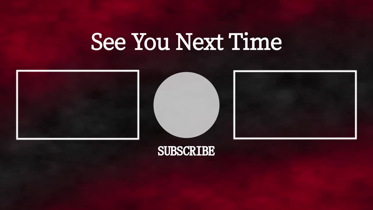 humo cg tarjeta final pantalla final gráficos de movimiento