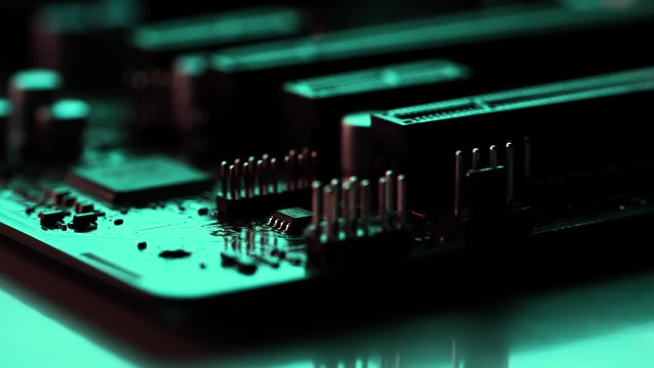 모션 오버 pc 마더보드와  및 컴포넌트