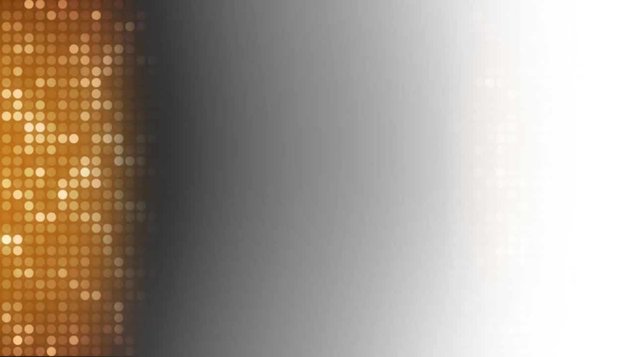 Animation of circles with gradient background