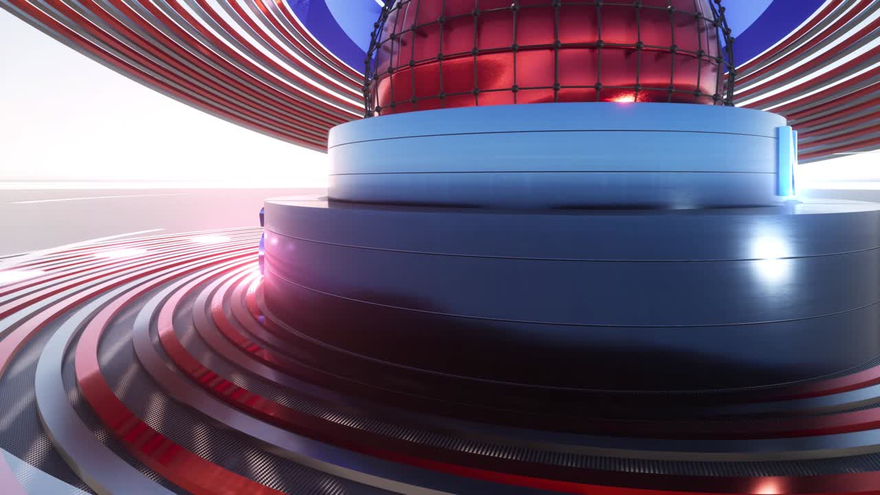 3d 세계 뉴스 배경 루프