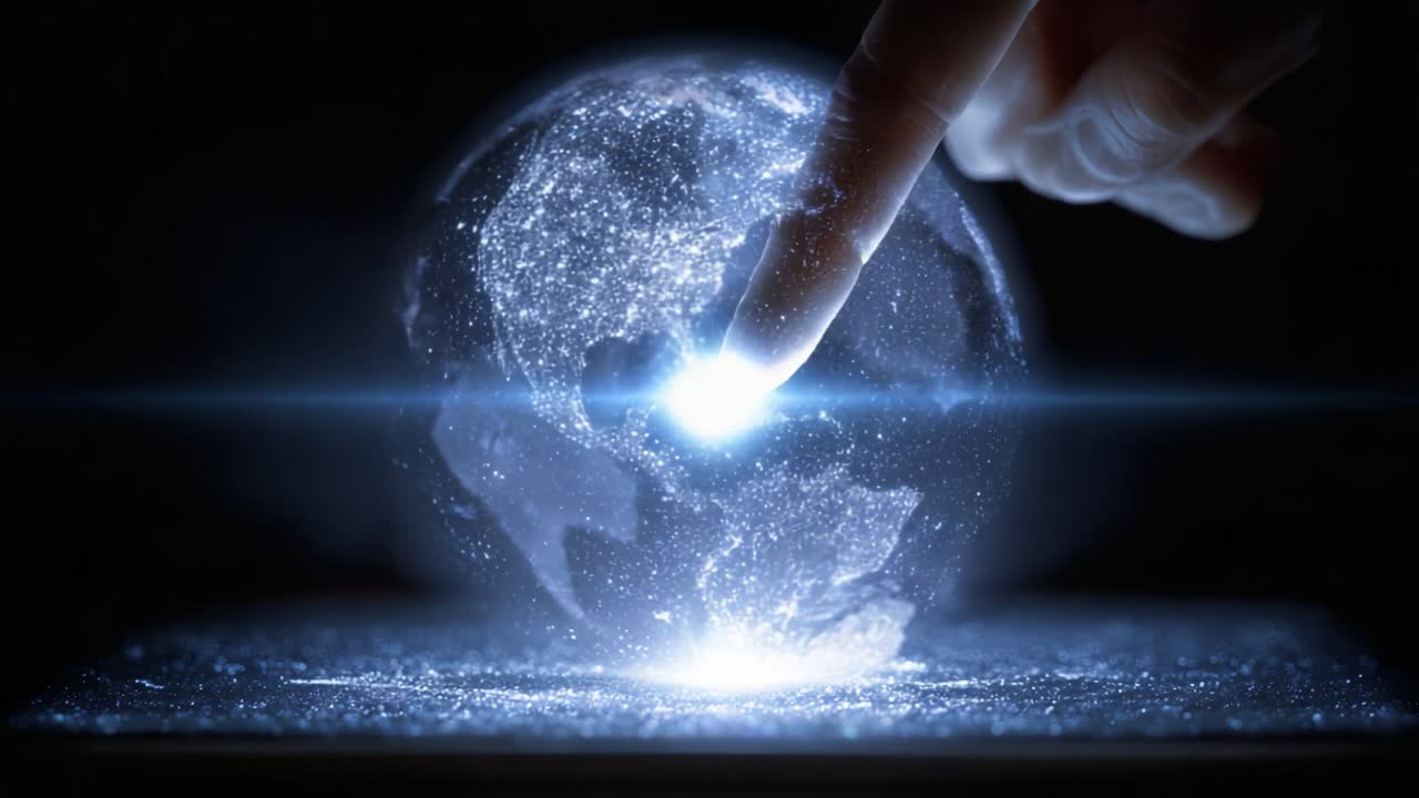 Uma Interação Mística com uma Terra Holográfica: Explorando as Conexões Ilimitadas Entre a Humanidade e o Universo Através da Iluminação Digital