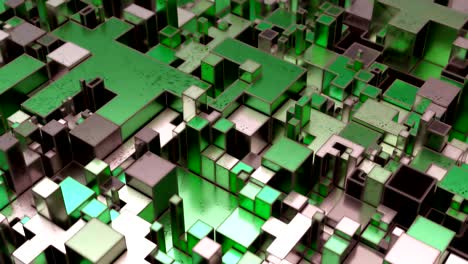 Beautiful Abstract Cubic Shapes.