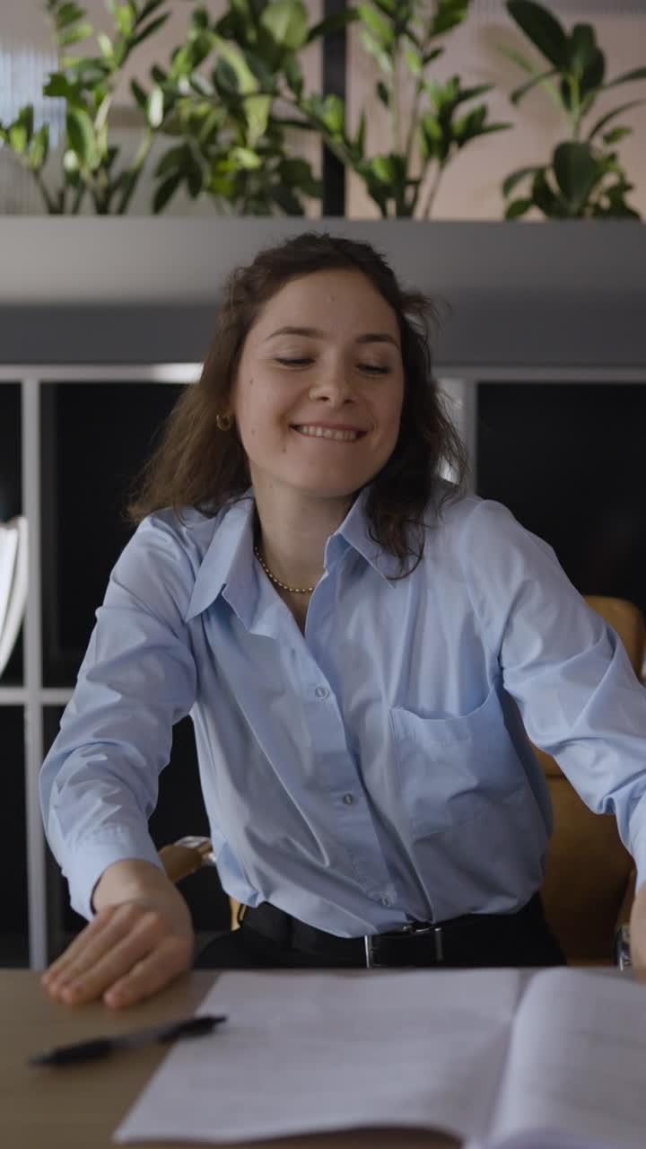 Woman Working in the Office