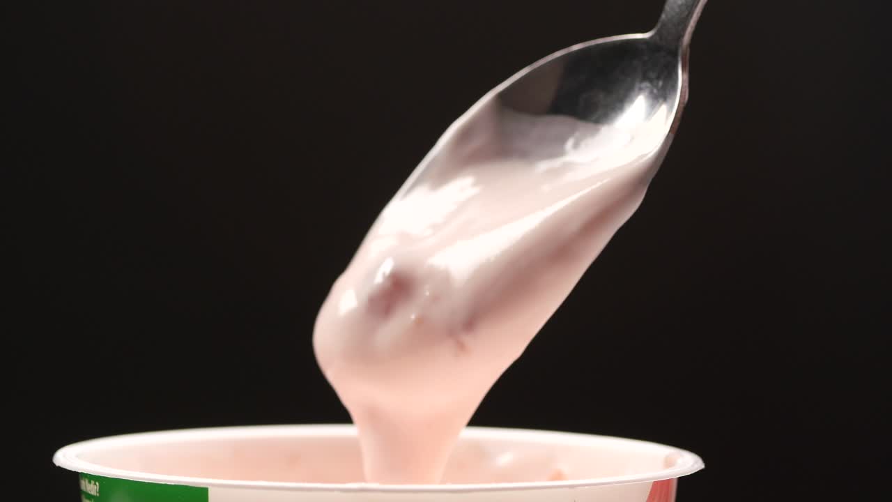 Spoonful of Strawberry Yogurt