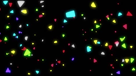 fondo del efecto abstracto de la partícula pop