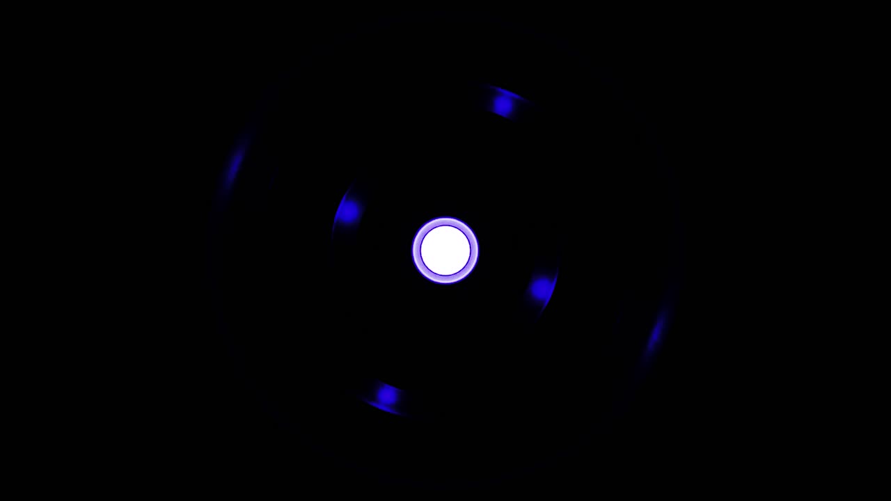 círculos brillantes abstractos