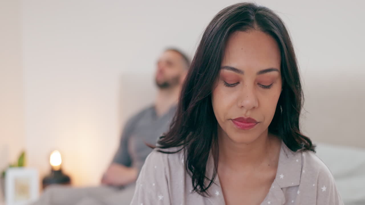 Frustrated couple, divorce