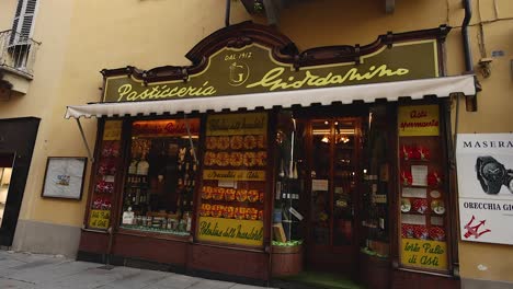 a pastry shop in piedmont, italy