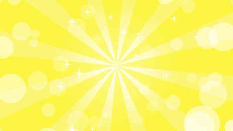 concentrated line and lights yellow abstract background