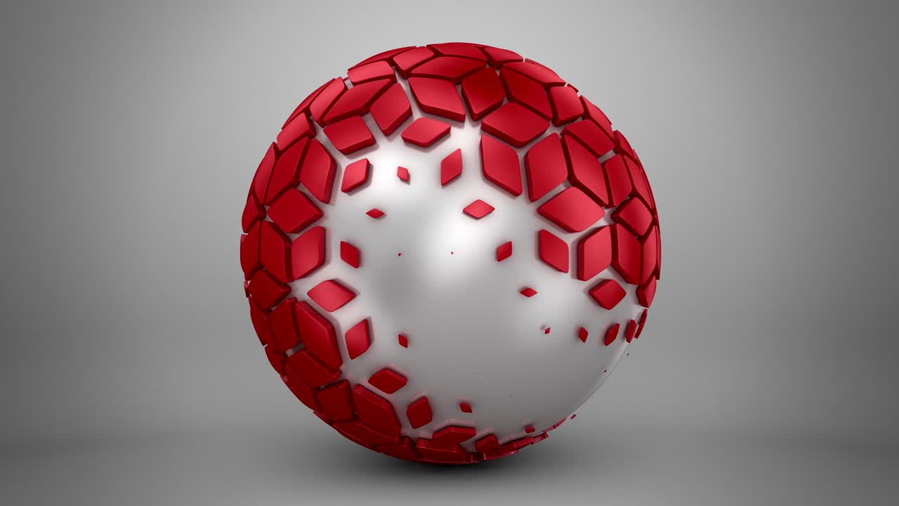 애니메이션 된 기하학적 모양