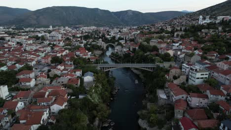 vista de la ciudad bosnia