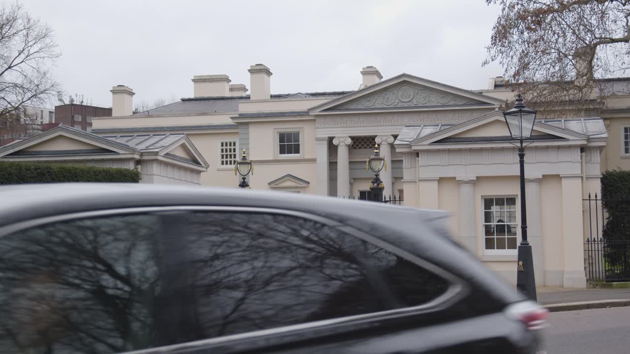 Vídeo de arquivo Gratuito - Exterior do hanover lodge perto de regents ...