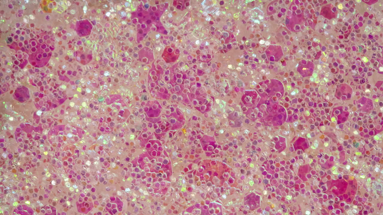 Pink Holographic Glitter Texture