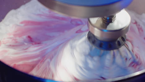 making whipped cream with a stand mixer